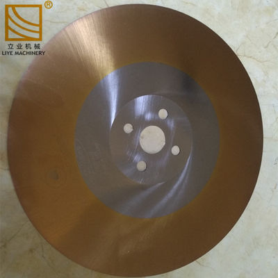 Ti kaplamalı aşınma direnci disk çelik 1-4 mm HSS testere bıçağı