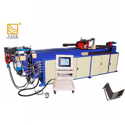 2 Eksenli CNC Kare Tüp Eğme Makinesi, 16 - 76 mm Otomobil Tüp Eğme Makinesi