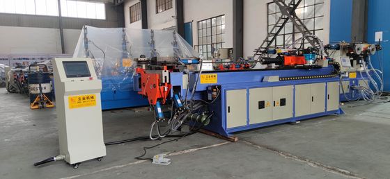 1.5 inç boru bükme makinesi CNC Otomatik 2 Servo Motor 2 Elektrikli Eksenli Tüp Bender