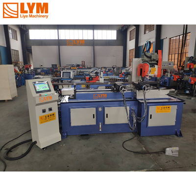 Otomatik Alüminyum Gaz Borusu Kesme Makinesi Çürük Kare Tüp Kesme Makinesi 45 Derece