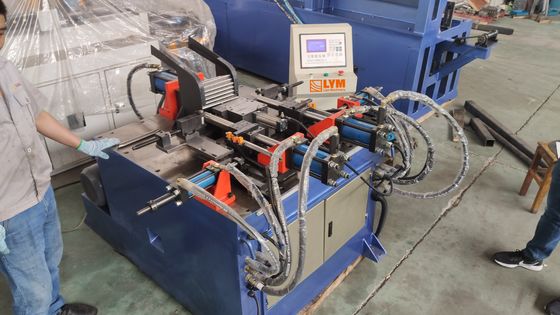 Çifte uç boru notching makinesi uç değirmen boru notcher boru delme makinesi