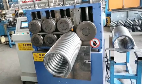 7 rulo düzgen tüp bükme makinesi açı demir bükme makinesi