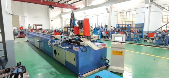 CNC boru deliği delme makinesi Busbar Arc Notching Cutting Tail Pulling