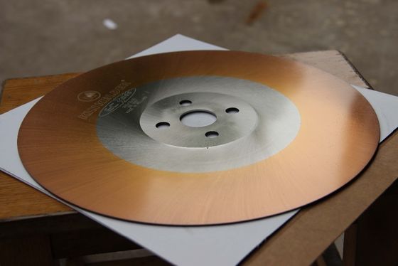 Ti kaplamalı aşınma direnci disk çelik 1-4 mm HSS testere bıçağı