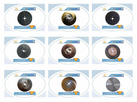 Ti kaplamalı aşınma direnci disk çelik 1-4 mm HSS testere bıçağı