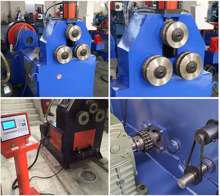 GY60 Alüminyum Bölüm Eğme Makinesi Köşe Demir Paslanmaz Çelik Boru Eğme Makinesi