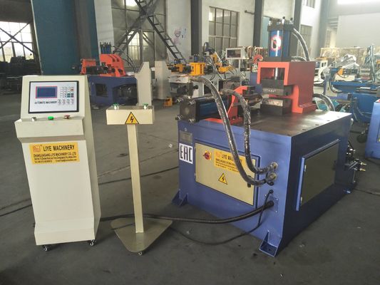 Ch50 Elsel Hidrolik Çelik Boru Saldırma Borusu Çentiği Makinesi
