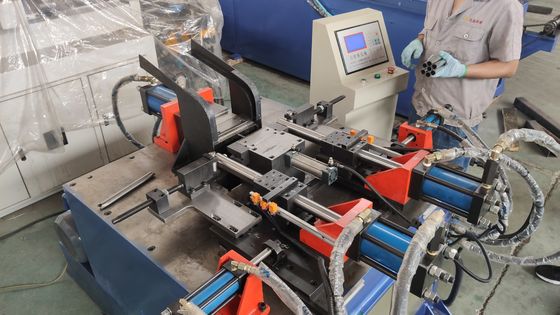 Çift Başlı CNC boru notçeri CH80 Yüksek Hızlı Yay Çakma Makinesi