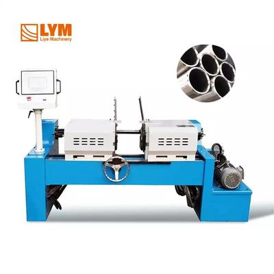 Otomatik boru ucu çemberleme makinesi Çift uçlu metal boru çemberleme makinesi