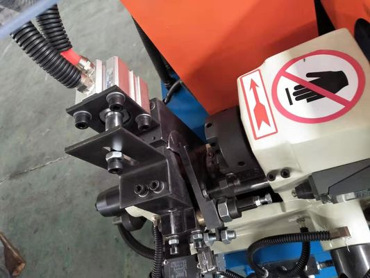 DJ52 Tek başlı tüp uçları çemberleme makineleri yuvarlak tüp/yuvarlak çemberleme makinesi