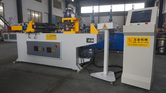 SG40NC boru ucu şekillendirme makinesinin 4 istasyonu 2 inç çelik boru küçülmesi için