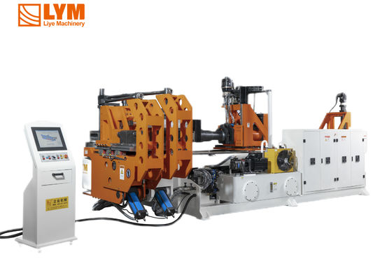 DW130CNC10A3S-T otomatik CNC boru tüp bükme makinesi 5.5 inç boru bükme 10 eksenli itme bükme ile