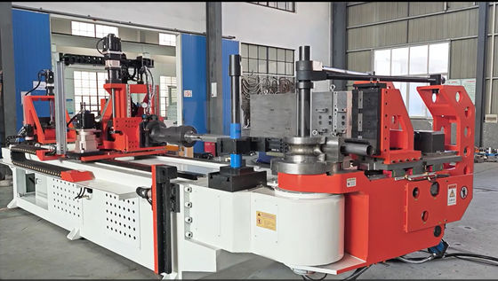 DW130CNC10A3S-T otomatik CNC boru tüp bükme makinesi 5.5 inç boru bükme 10 eksenli itme bükme ile