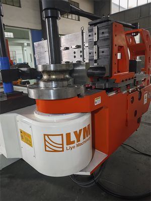 DW130CNC10A3S-T otomatik CNC boru tüp bükme makinesi 5.5 inç boru bükme 10 eksenli itme bükme ile